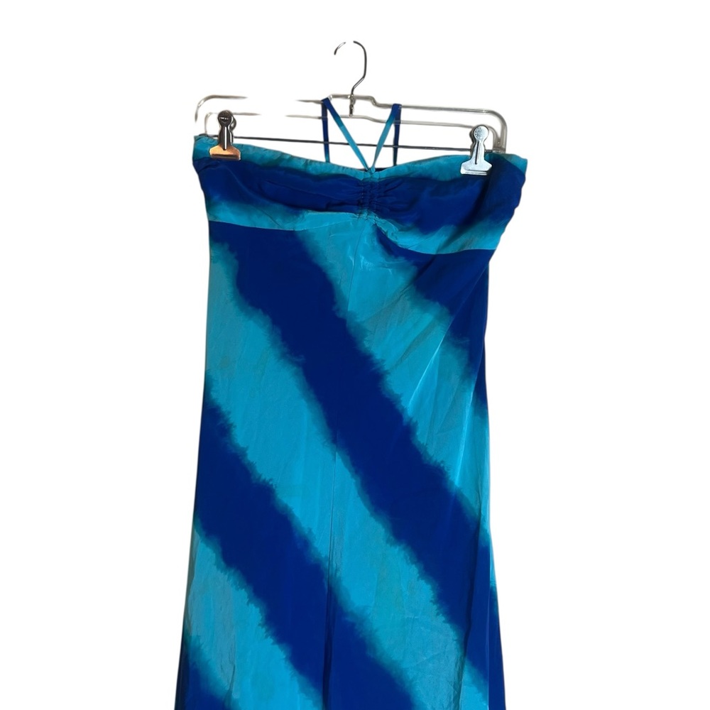 Michael Michael kors strapless 100% silk halter dress - Picture 2 of 10